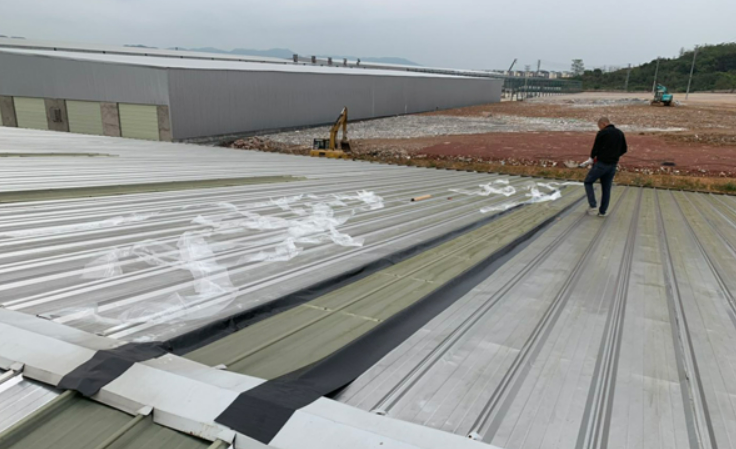 海宁厂房屋面防水维修案例